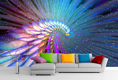 3d fototapeta do obývačky Farebné spektrum 1112